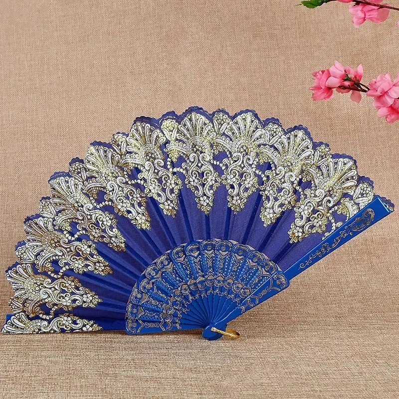 Retro Flower Folding Fan Spanish Hand Fan Chinese Dance Wedding Party Cosplay Folding Hand Fan Home Decor Crafts
Retro Flower Folding Fan Spanish Hand Fan Chinese Dance Wedding Party Cosplay Folding Hand Fan Home Decor Crafts