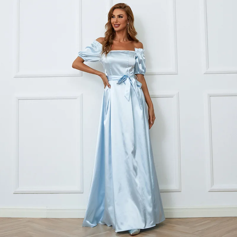 Sexy Women's Long Gowns Backless Party Dresses Satin Straps Evening Dresses Gowns Special Occasion Prom Dresses
Sexy Women's Long Gowns Backless Party Dresses Satin Straps Evening Dresses Gowns Special Occasion Prom Dresses
