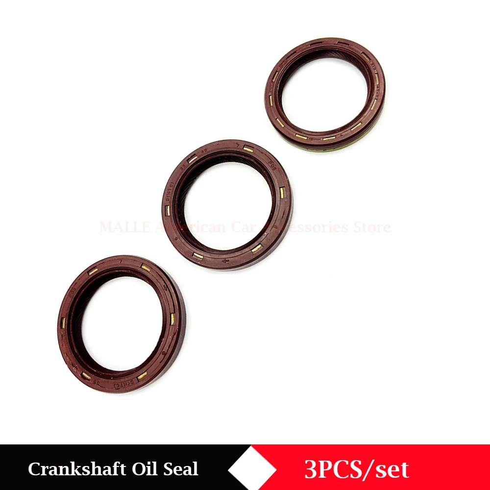 For Chevrolet Cruze Sonic Epica Excelle XT GT 1.6 1.8 3PCS Engine Crankshaft Oil Seal Car Accessories 24465791 55563374 55579838
For Chevrolet Cruze Sonic Epica Excelle XT GT 1.6 1.8 3PCS Engine Crankshaft Oil Seal Car Accessories 24465791 55563374 55579838