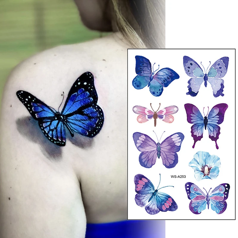 Colorful Flower Butterflies Bow Temporary Tattoo Sticker Body Art Tattoos Waterproof Fake Arm Body Tattoo Dance Music Festival
Colorful Flower Butterflies Bow Temporary Tattoo Sticker Body Art Tattoos Waterproof Fake Arm Body Tattoo Dance Music Festival