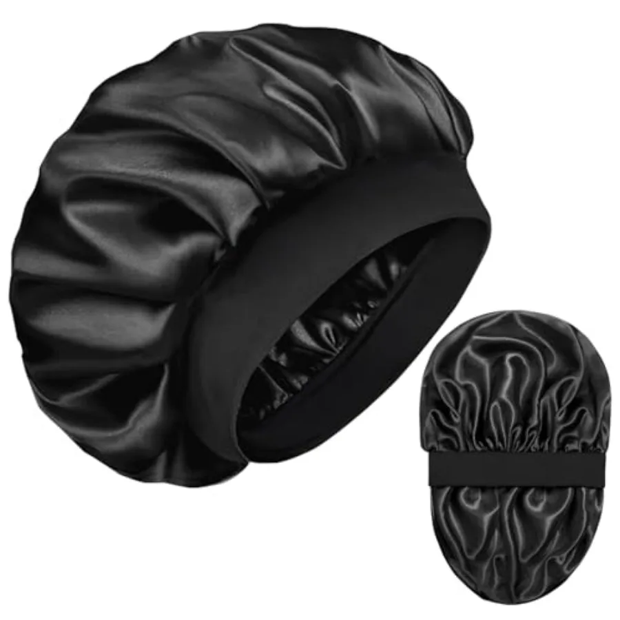 Silk Bonnet for Men Hair Bonnet for Sleeping Double Layer Satin Bonnets for Black Women Curly Hair Braids
Silk Bonnet for Men Hair Bonnet for Sleeping Double Layer Satin Bonnets for Black Women Curly Hair Braids