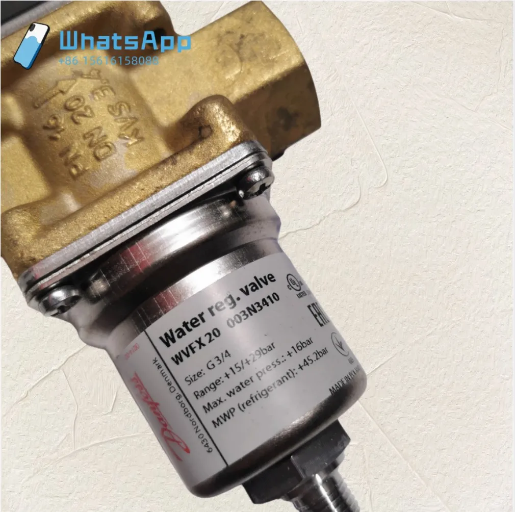 Клапан регулирования давления воды Danfoss 003N3410 WVFX20/003N3410, регулирующий клапан Danfoss с прямым приводом
Клапан регулирования давления воды Danfoss 003N3410 WVFX20/003N3410, регулирующий клапан Danfoss с прямым приводом