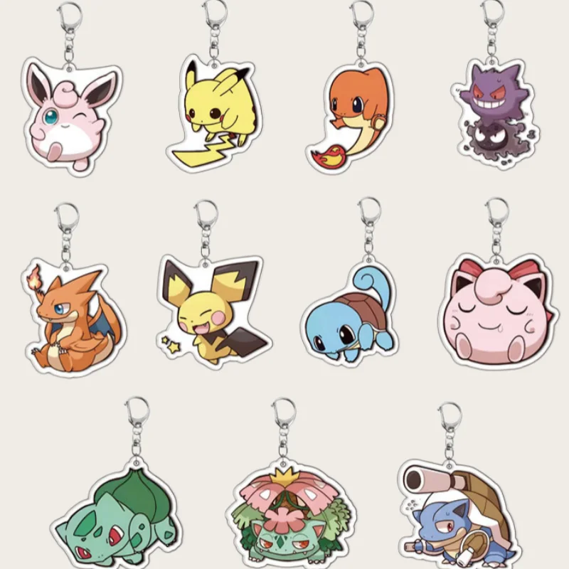 Anime Cartoons Acrylic Key Ring for Jigglypuff Charmander Version Acrylic Backpack Pendant Collection Accessories Toys Gifts
Anime Cartoons Acrylic Key Ring for Jigglypuff Charmander Version Acrylic Backpack Pendant Collection Accessories Toys Gifts