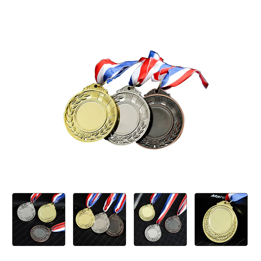 3Pcs Professional Competition Medals Gold Silver Bronze Metal Sports Award Medals for Marathon Track Events Trophy Reward Medal
3Pcs Professional Competition Medals Gold Silver Bronze Metal Sports Award Medals for Marathon Track Events Trophy Reward Medal