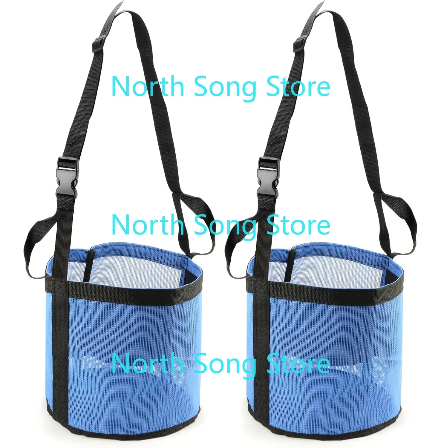 2 Pack Horse Feed Bag for Grain-Durable Mesh Grain Feeder with Adjustable Strap,Comfortable Neck&Nose Pad Horse Muzzle Feed Bag
2 Pack Horse Feed Bag for Grain-Durable Mesh Grain Feeder with Adjustable Strap,Comfortable Neck&Nose Pad Horse Muzzle Feed Bag