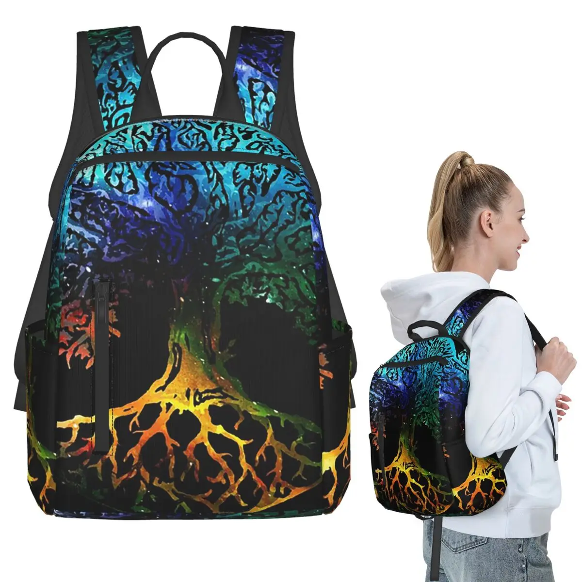 Mysterious Tree Of Life Backpack Student BookBag Kids School Bag Laptop Shoulder Bags Men Women
Mysterious Tree Of Life Backpack Student BookBag Kids School Bag Laptop Shoulder Bags Men Women