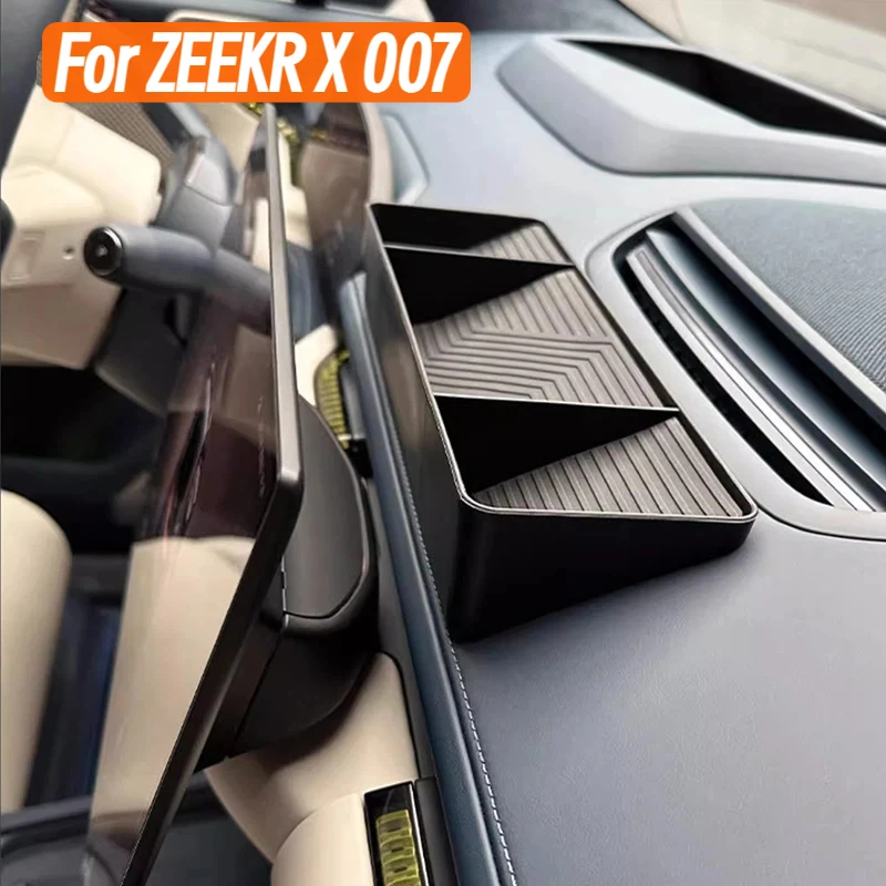 For ZEEKR 007 ABS Dashboard Storage Box Center Console Hidden Tray Behind Screen Car For Zeekr 007 Accessories Tidying
For ZEEKR 007 ABS Dashboard Storage Box Center Console Hidden Tray Behind Screen Car For Zeekr 007 Accessories Tidying