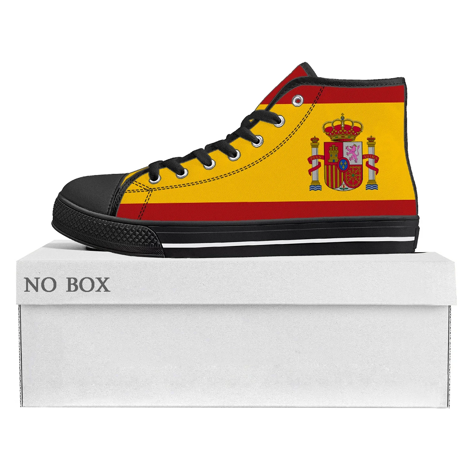Spanish Flag High Top High Quality Sneakers Mens Womens Teenager Canvas Sneaker Spain Casual Couple Shoes Custom Shoe
Spanish Flag High Top High Quality Sneakers Mens Womens Teenager Canvas Sneaker Spain Casual Couple Shoes Custom Shoe