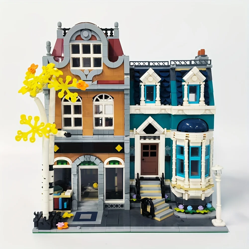 creative expert ideas Bookshop street view moc Europe Building Block model toy gifts Christmas kids 2504pcs 10270 JJ001
creative expert ideas Bookshop street view moc Europe Building Block model toy gifts Christmas kids 2504pcs 10270 JJ001