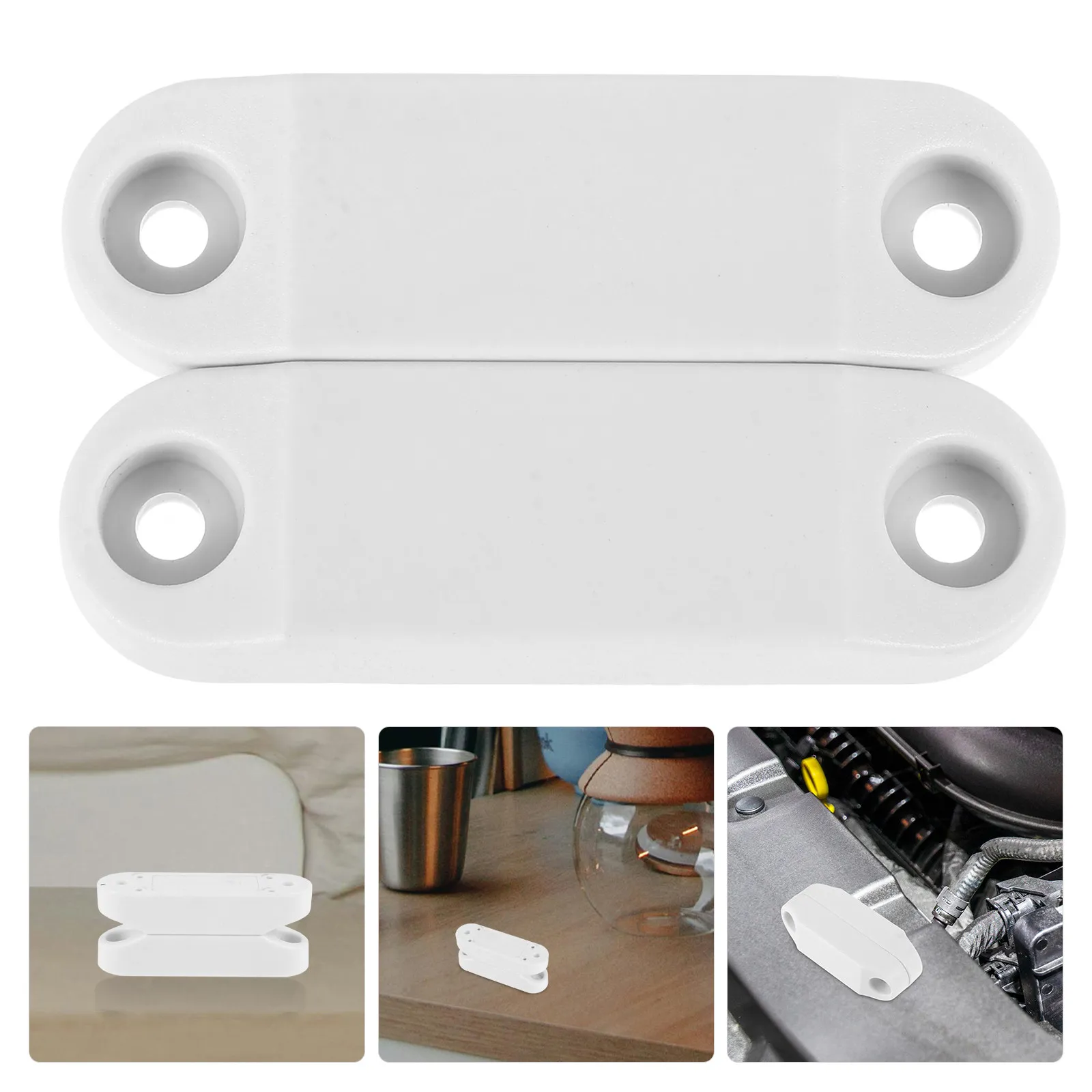 1 Pair White Magnetic Door Catch for Self Locking Window Hatch Cabinet Fixing Hardware Lightweight Easy to Use
1 Pair White Magnetic Door Catch for Self Locking Window Hatch Cabinet Fixing Hardware Lightweight Easy to Use
