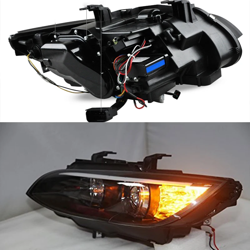 For BMW M3 E92 E93 335i 330i LED Headlights Front Lamps 2006-2012 Year With Daytime Running Lights
For BMW M3 E92 E93 335i 330i LED Headlights Front Lamps 2006-2012 Year With Daytime Running Lights