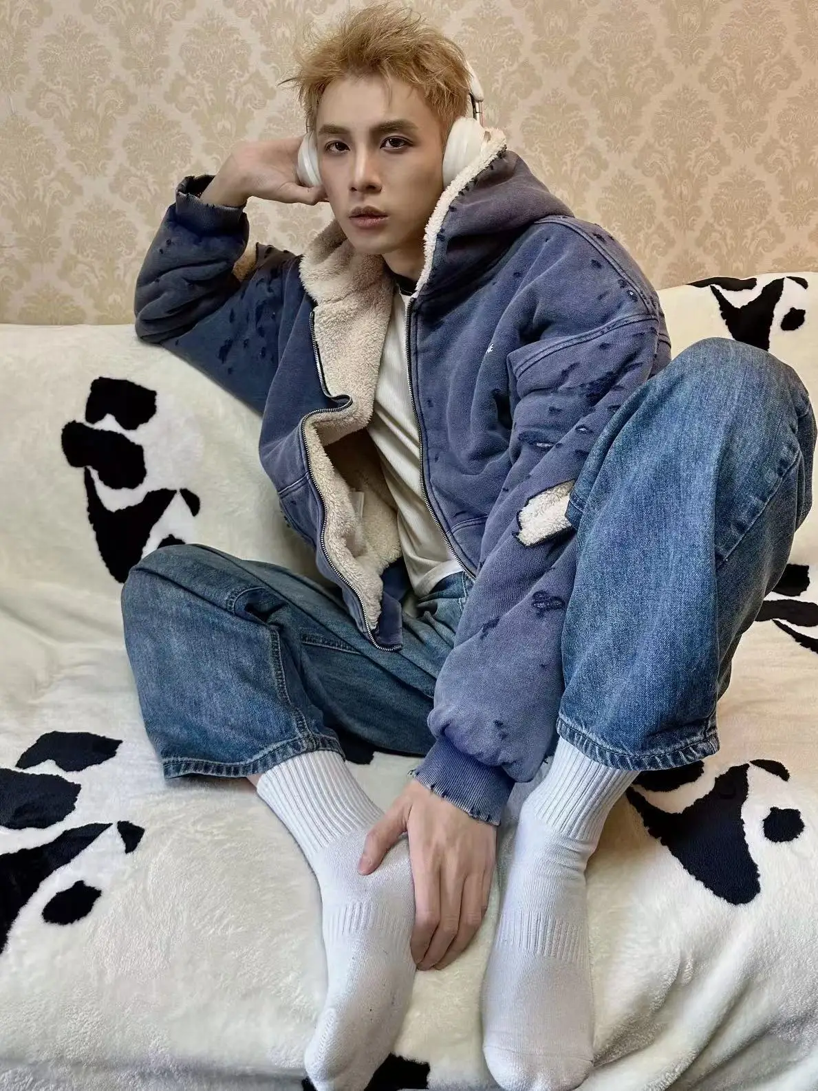 Двусторонняя утепленная куртка из овечьей шерсти с капюшоном на молнии, осенне-зимняя, повседневная, с длинными рукавами, стандартной длины
Двусторонняя утепленная куртка из овечьей шерсти с капюшоном на молнии, осенне-зимняя, повседневная, с длинными рукавами, стандартной длины