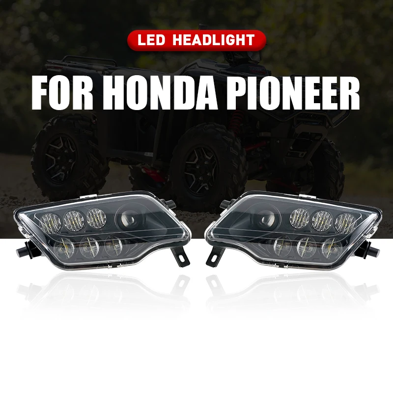 LED Headlights Assembly for Honda Pioneer 1000 2016-2023/ Rancher 420 / Foreman 500 / Rubicon 2014-2019
LED Headlights Assembly for Honda Pioneer 1000 2016-2023/ Rancher 420 / Foreman 500 / Rubicon 2014-2019