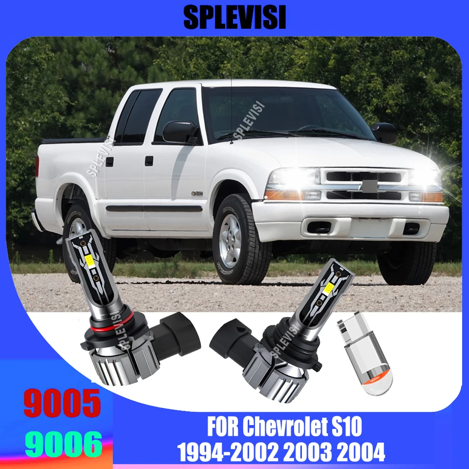 LED Whtie Headlight Bulbs - See Further Down Dark Country Roads For Chevrolet S10 1994 1995 1996 1997 1998 1999 2000 2001-2004
LED Whtie Headlight Bulbs - See Further Down Dark Country Roads For Chevrolet S10 1994 1995 1996 1997 1998 1999 2000 2001-2004