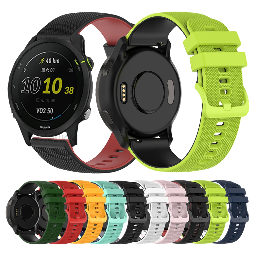 Ремешок силиконовый для наручных часов Garmin Forerunner 255 158 55 245 645, спортивный браслет для Garmin Vivoactive 4 3/CAME 2/SQ
Ремешок силиконовый для наручных часов Garmin Forerunner 255 158 55 245 645, спортивный браслет для Garmin Vivoactive 4 3/CAME 2/SQ