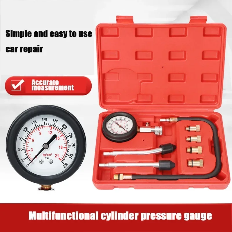 # Automotive Repair Tools Auto Multifunctional Engine Oil Pressure Tester Cylinder Compression Gauge#
# Automotive Repair Tools Auto Multifunctional Engine Oil Pressure Tester Cylinder Compression Gauge#
