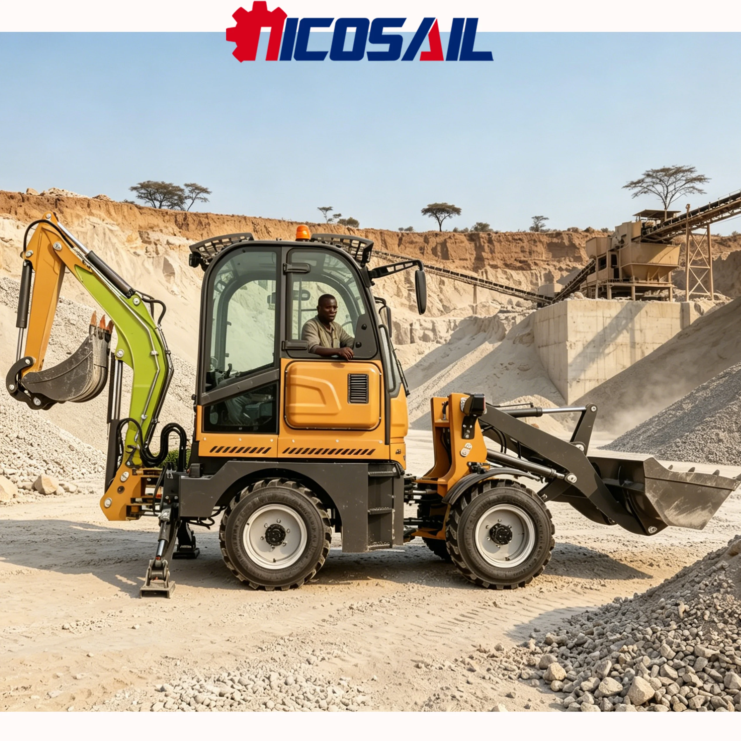 Custom Tractor Backhoe Loader for Park Infrastructure Upgrades CE Euro 5 Construction Machinery
Custom Tractor Backhoe Loader for Park Infrastructure Upgrades CE Euro 5 Construction Machinery