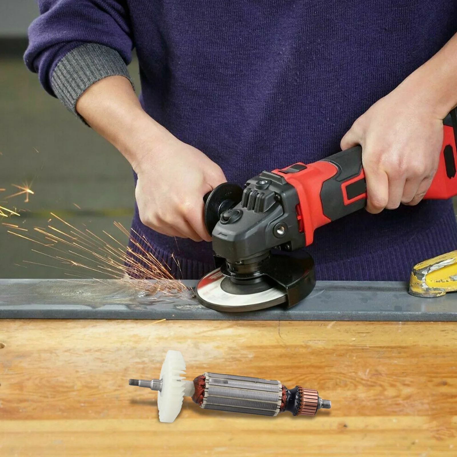 Easy To Install Angle Grinder As Picture Compatible With Multiple Models High Performance Component For Angle Grinder
Easy To Install Angle Grinder As Picture Compatible With Multiple Models High Performance Component For Angle Grinder