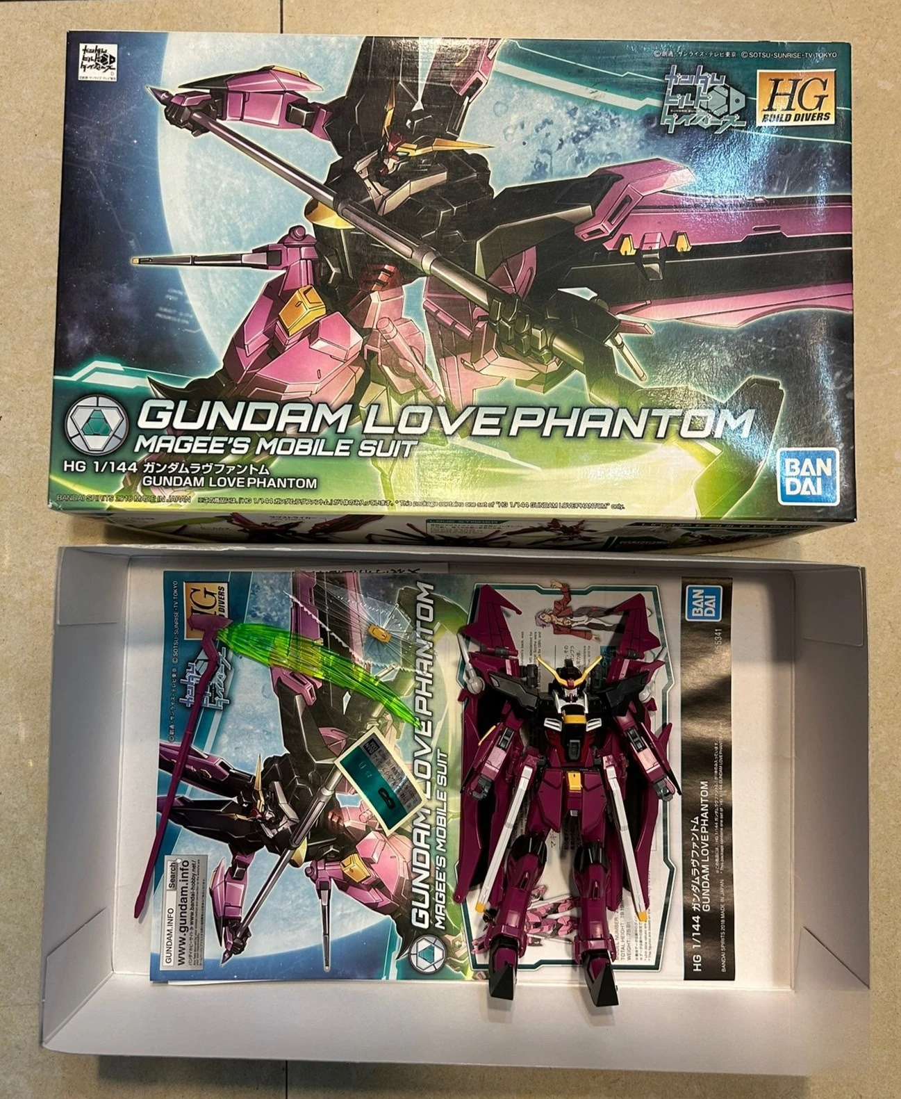 Комплект модели Bandai Gundam, аниме-фигурка HGBD 1/144 Gundam Love Phantom, натуральная фигурка Gunpla, модель, коллекция игрушек в подарок
Комплект модели Bandai Gundam, аниме-фигурка HGBD 1/144 Gundam Love Phantom, натуральная фигурка Gunpla, модель, коллекция игрушек в подарок