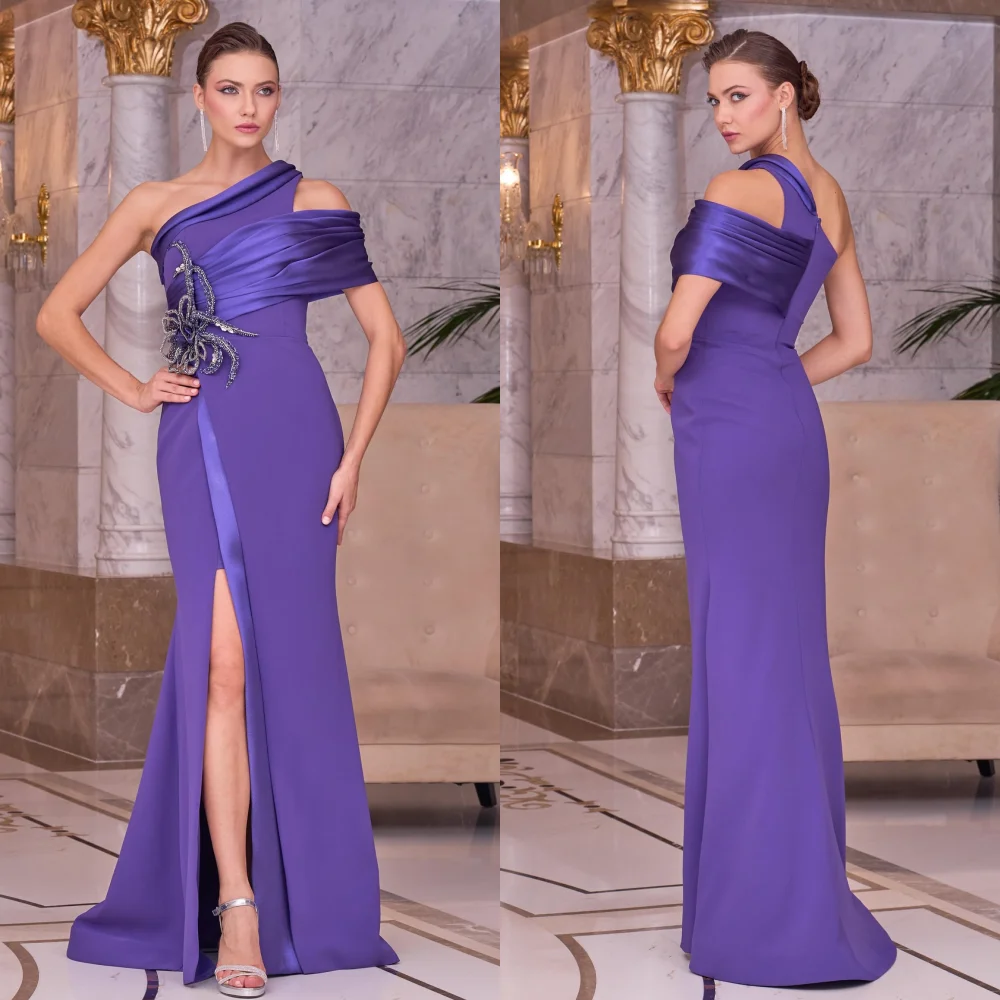 Customized Sparkle Jersey Sequined Pleat Trumpet One-shoulder Long Dresses Bespoke Occasion Dresses Saudi Arabia
Customized Sparkle Jersey Sequined Pleat Trumpet One-shoulder Long Dresses Bespoke Occasion Dresses Saudi Arabia