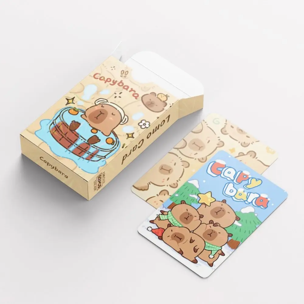 92pcs New Anime Capybara Lomo Card Mini HD Collection Card Cartoon Double-sided Photocards Gift
92pcs New Anime Capybara Lomo Card Mini HD Collection Card Cartoon Double-sided Photocards Gift