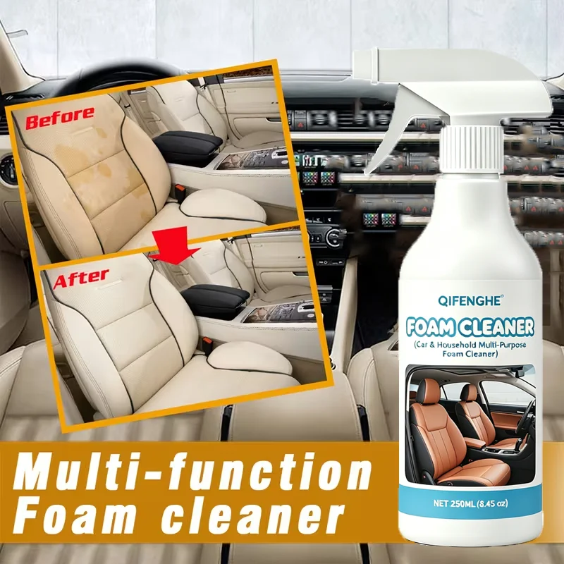 Multi-Purpose Foam Cleaner Spray, No-Rinse Quick Cleaning Residue-Free, Gentle Formula for Car Interior & Household Surfaces, Ea
Multi-Purpose Foam Cleaner Spray, No-Rinse Quick Cleaning Residue-Free, Gentle Formula for Car Interior & Household Surfaces, Ea