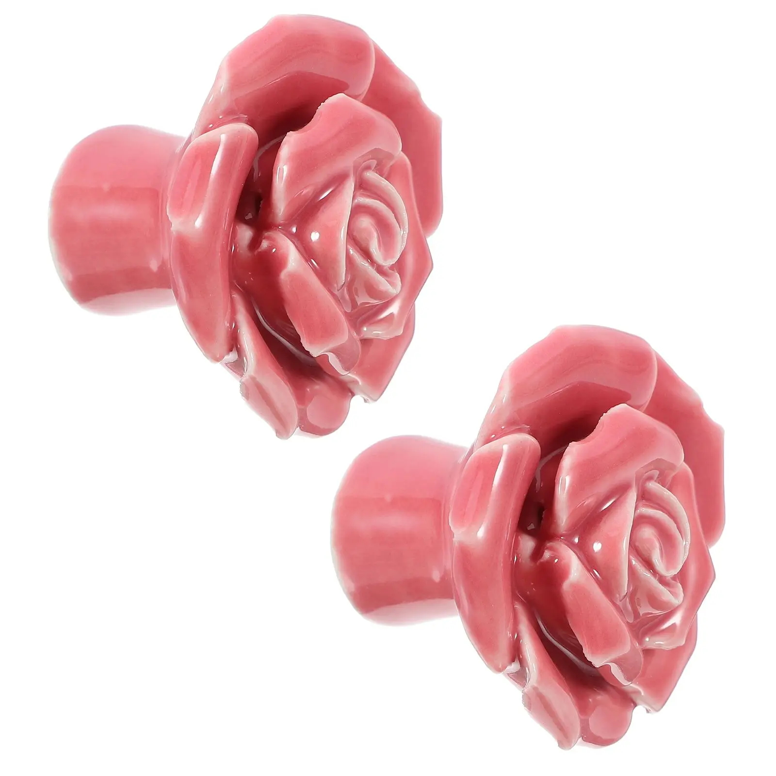 2 Pcs Cupboard Rose Ceramic Handle Door Knobs for Cupboards Floral Porcelain Drawer Pink Vintage Cabinet Flower Handles
2 Pcs Cupboard Rose Ceramic Handle Door Knobs for Cupboards Floral Porcelain Drawer Pink Vintage Cabinet Flower Handles