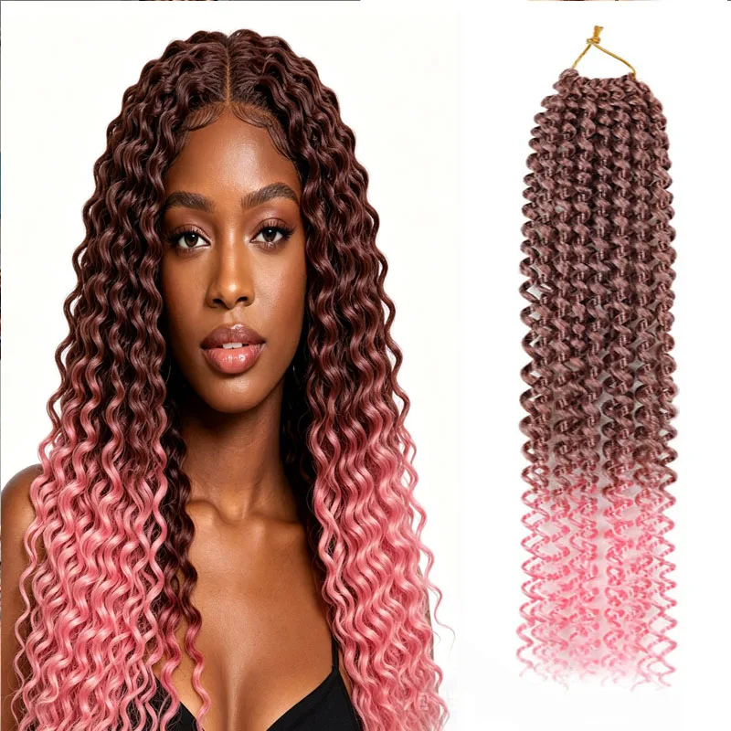 Long Deep Wave Braiding Hair 18 Inch Ocean Wave Crochet Hair Synthetic Deep Curly Crochet Hair Extensions For Black Women Daily
Long Deep Wave Braiding Hair 18 Inch Ocean Wave Crochet Hair Synthetic Deep Curly Crochet Hair Extensions For Black Women Daily