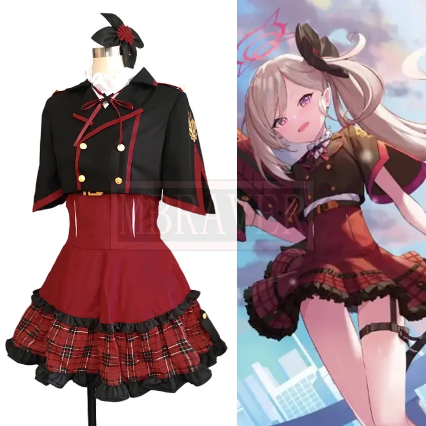 Blue Archive Asagi Mutsuki Uniform Dailydress Suit Cosplay Costume Women Halloween Party Custom Made Any Size
Blue Archive Asagi Mutsuki Uniform Dailydress Suit Cosplay Costume Women Halloween Party Custom Made Any Size