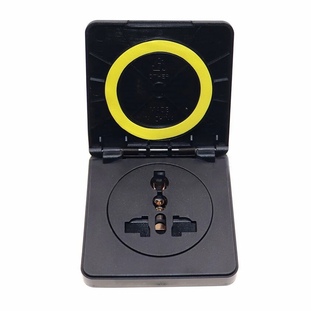 Dustproof Outdoor Plug Sockets Waterproof Outdoor Socket RVs Yachts Gardens Easy To Carry Gardens Rated Voltage
Dustproof Outdoor Plug Sockets Waterproof Outdoor Socket RVs Yachts Gardens Easy To Carry Gardens Rated Voltage