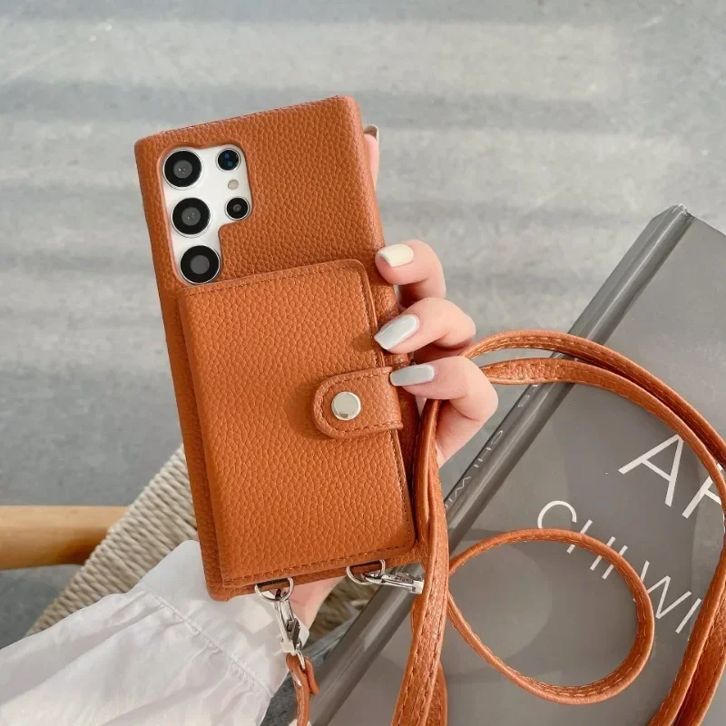Crossbody Phone Case for Samsung Galaxy S23 FE S24 Ultra S22 S21 Plus A55 A15 A25 A35 A14 A24 A34 A54 Wallet Card Holder Cover
Crossbody Phone Case for Samsung Galaxy S23 FE S24 Ultra S22 S21 Plus A55 A15 A25 A35 A14 A24 A34 A54 Wallet Card Holder Cover
