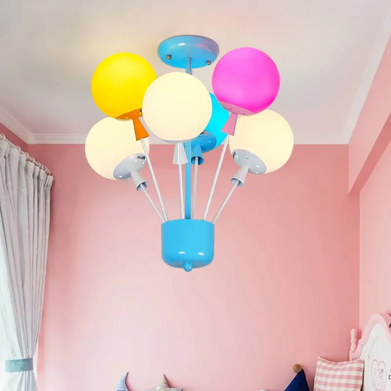 New balloon ceiling chandelier led bedroom lamp modern minimalist children's room lamp boy girl creative warm light
New balloon ceiling chandelier led bedroom lamp modern minimalist children's room lamp boy girl creative warm light