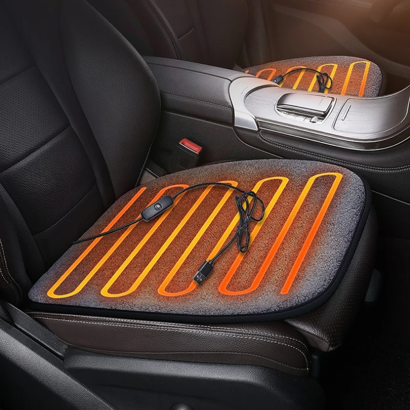 Chair Heating Pad Faux Sheepskin Heated Seat Cushion Fast Heating Heated Seat Cushion Pad With USB Connector For Car Home Chair
Chair Heating Pad Faux Sheepskin Heated Seat Cushion Fast Heating Heated Seat Cushion Pad With USB Connector For Car Home Chair