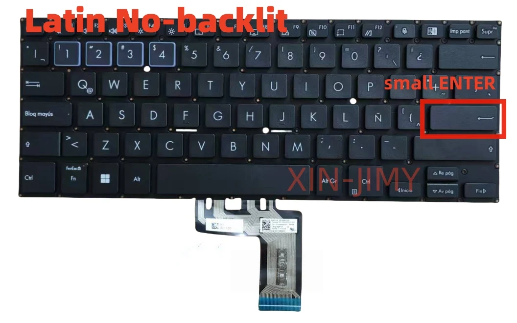 Латинская черная клавиатура для ноутбука Asus ExpertBook B1-B1400 B1400 P3350C P1450C 9Z.NEMSC.E1E LA без подсветки
Латинская черная клавиатура для ноутбука Asus ExpertBook B1-B1400 B1400 P3350C P1450C 9Z.NEMSC.E1E LA без подсветки