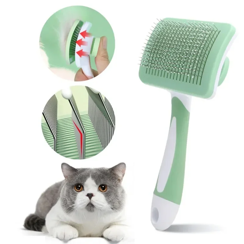 Pet Comb Cat Dog Brush Hair Removal Stainless Steel Needle Comb Hair Cleaning Beauty Skin Care Pet Dog Grooming Brushes Supplies
Pet Comb Cat Dog Brush Hair Removal Stainless Steel Needle Comb Hair Cleaning Beauty Skin Care Pet Dog Grooming Brushes Supplies