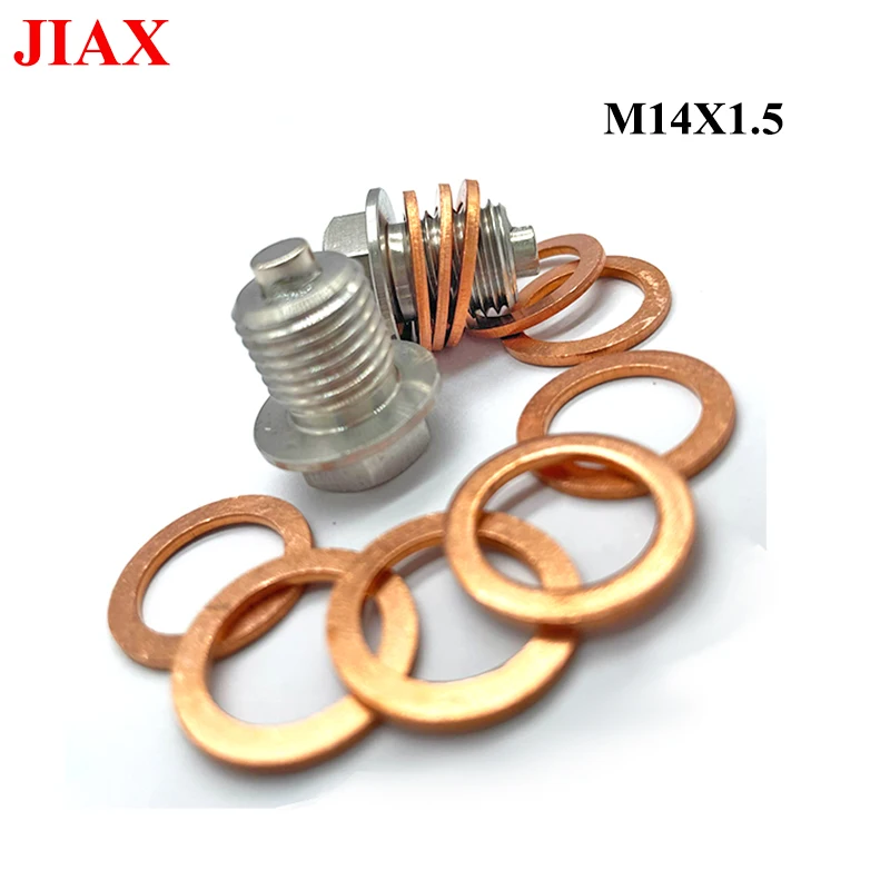 Магнитный сливной болт M14*1.5 подходит для масляных поддонов Honda/Ford/Mercedes-Benz/Mazda с сильным магнитным креплением.
Магнитный сливной болт M14*1.5 подходит для масляных поддонов Honda/Ford/Mercedes-Benz/Mazda с сильным магнитным креплением.