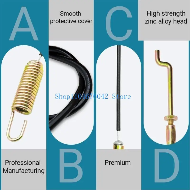 652F Two Piece Clutch Cable Assembly for Reliable Snow Removal Machine Operation
652F Two Piece Clutch Cable Assembly for Reliable Snow Removal Machine Operation