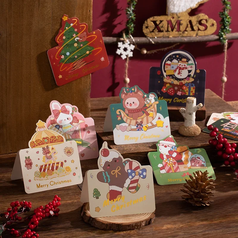 9/10pcs Merry Christmas Greeting Card Santa Claus Snowman Blank Cards Christmas Postcard Party Invitation Card New Year Gifts
9/10pcs Merry Christmas Greeting Card Santa Claus Snowman Blank Cards Christmas Postcard Party Invitation Card New Year Gifts
