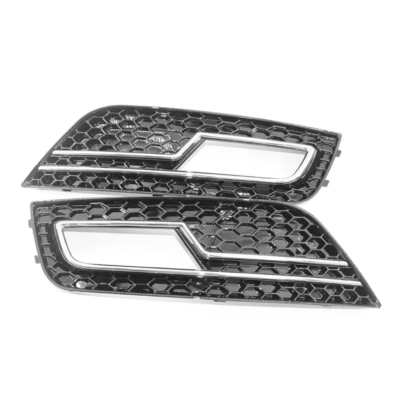 Chrome Front Bumper Honeycomb Grill Fog Light Cover For A4 B8.5 Standard Edition 2013-2016
Chrome Front Bumper Honeycomb Grill Fog Light Cover For A4 B8.5 Standard Edition 2013-2016