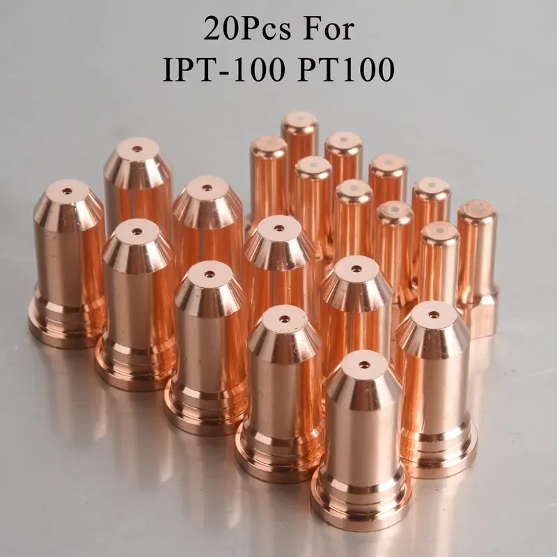 202620Pcs PT-100 PT100 IPT-100 PTM-100 Electrode and 52556 Nozzle 51246 1.1mm 1.2mm 51248 1.4mm 1.5mm for Plasma Cutter Torch
202620Pcs PT-100 PT100 IPT-100 PTM-100 Electrode and 52556 Nozzle 51246 1.1mm 1.2mm 51248 1.4mm 1.5mm for Plasma Cutter Torch