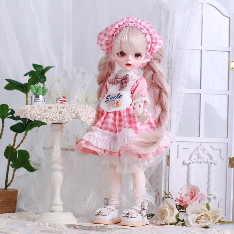 2025 NEW For 30CM 1/6 BJD Doll Outfit Set Pretty girl Lolita Princess Dress With Headwear Maid Dress Cute Pink Doll Clothes DIY
2025 NEW For 30CM 1/6 BJD Doll Outfit Set Pretty girl Lolita Princess Dress With Headwear Maid Dress Cute Pink Doll Clothes DIY