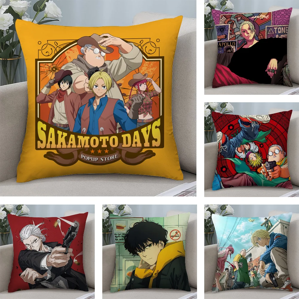 Anime S-Sakamoto Days Pillow Case Plush Fabric Soft Double Sided Print Sofa Cushion Cover Throw Pillow Covers
Anime S-Sakamoto Days Pillow Case Plush Fabric Soft Double Sided Print Sofa Cushion Cover Throw Pillow Covers