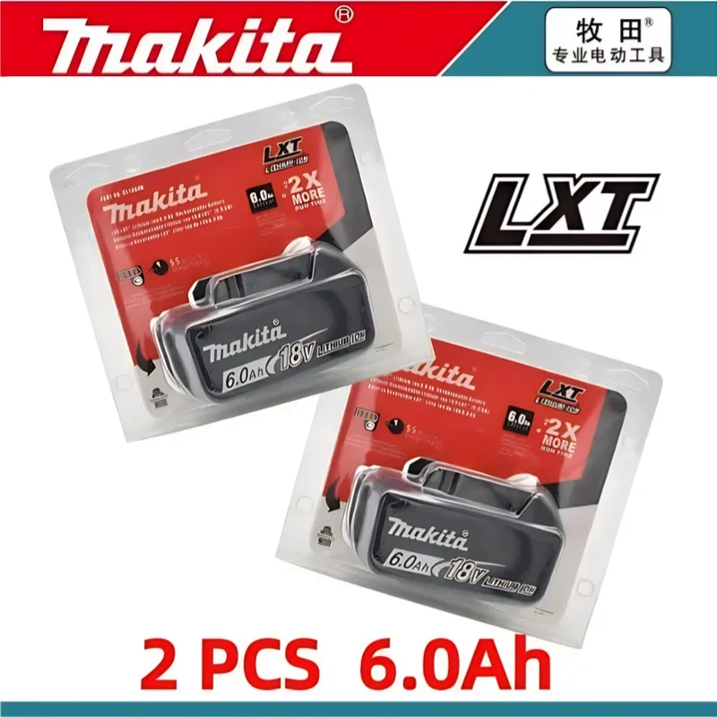 100% Original Makita 6Ah for Makita 18V Battery BL1840 BL1830B BL1850B BL1850 BL1860 BL1815 Replacement Lithium Battery
100% Original Makita 6Ah for Makita 18V Battery BL1840 BL1830B BL1850B BL1850 BL1860 BL1815 Replacement Lithium Battery