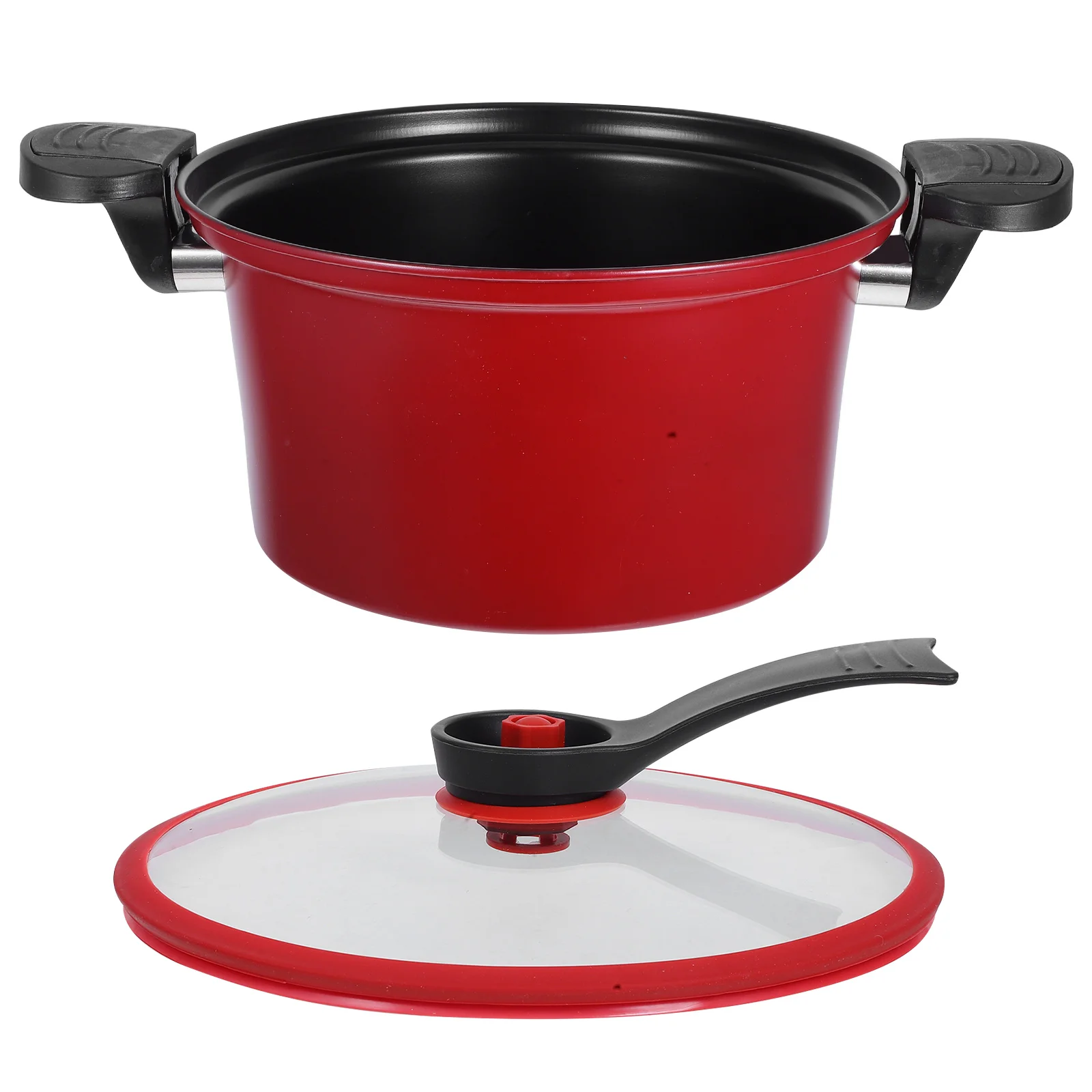 Nonstick Low Pressure Cooker High Temperature Resistant Soup Pot for Induction Gas Stove Ergonomic Handles Cooking Ware
Nonstick Low Pressure Cooker High Temperature Resistant Soup Pot for Induction Gas Stove Ergonomic Handles Cooking Ware