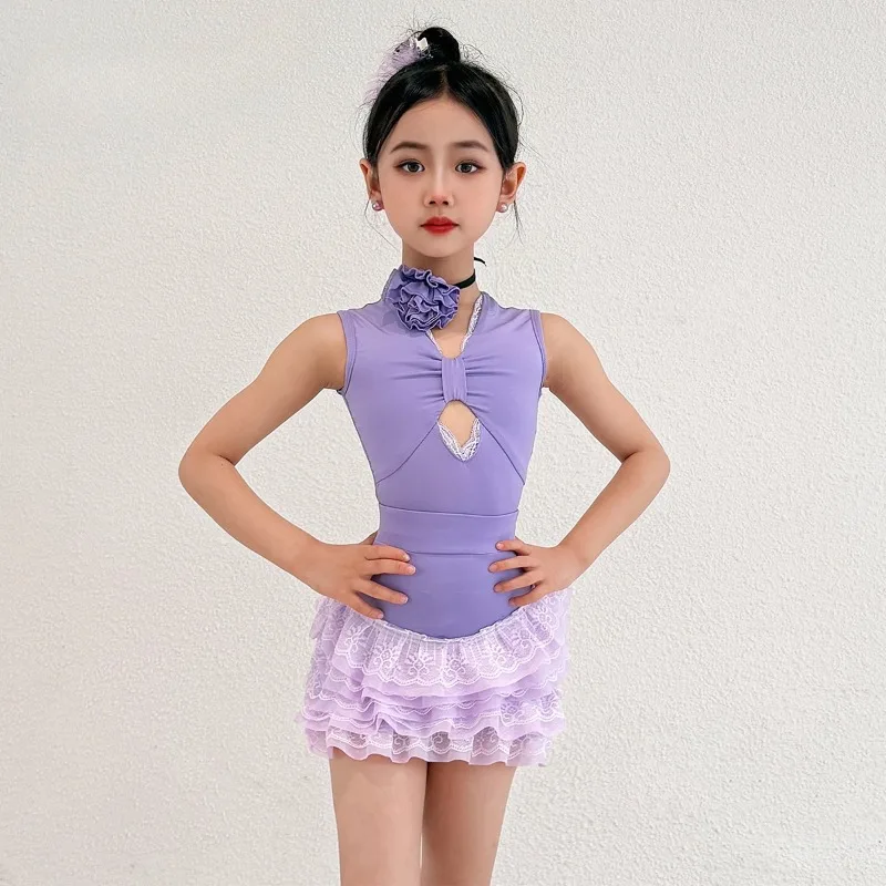 Children'S Latin Dance Performance Dress Kids Chacha Samba Latin Dance Costumes Girls Sleeveless Latin Dance Wear
Children'S Latin Dance Performance Dress Kids Chacha Samba Latin Dance Costumes Girls Sleeveless Latin Dance Wear