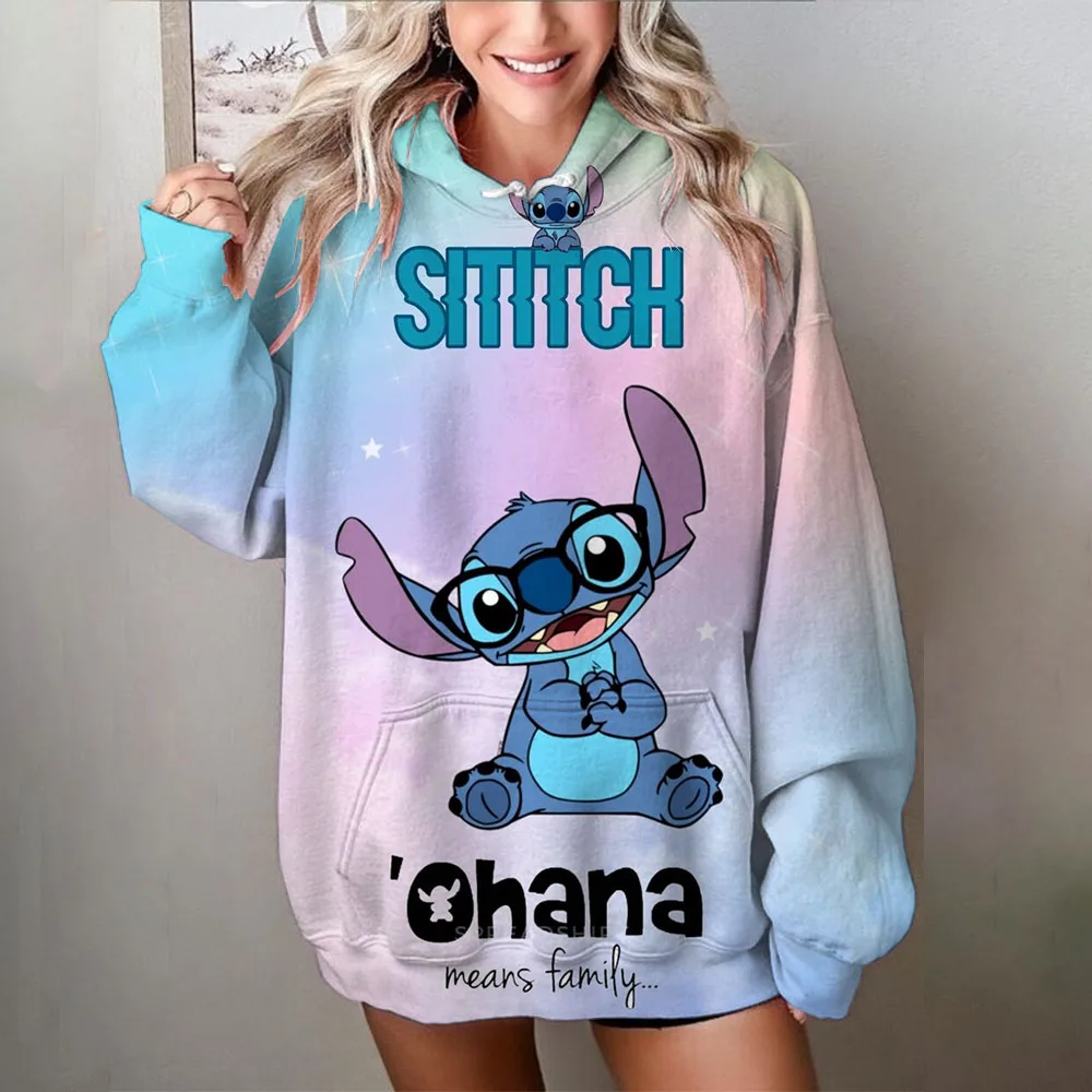 Disney Stitch print Simplic Women Sweatshirt Soft Casual Loose Vintage Female Hoodies 2024 Winter Student Tops
Disney Stitch print Simplic Women Sweatshirt Soft Casual Loose Vintage Female Hoodies 2024 Winter Student Tops