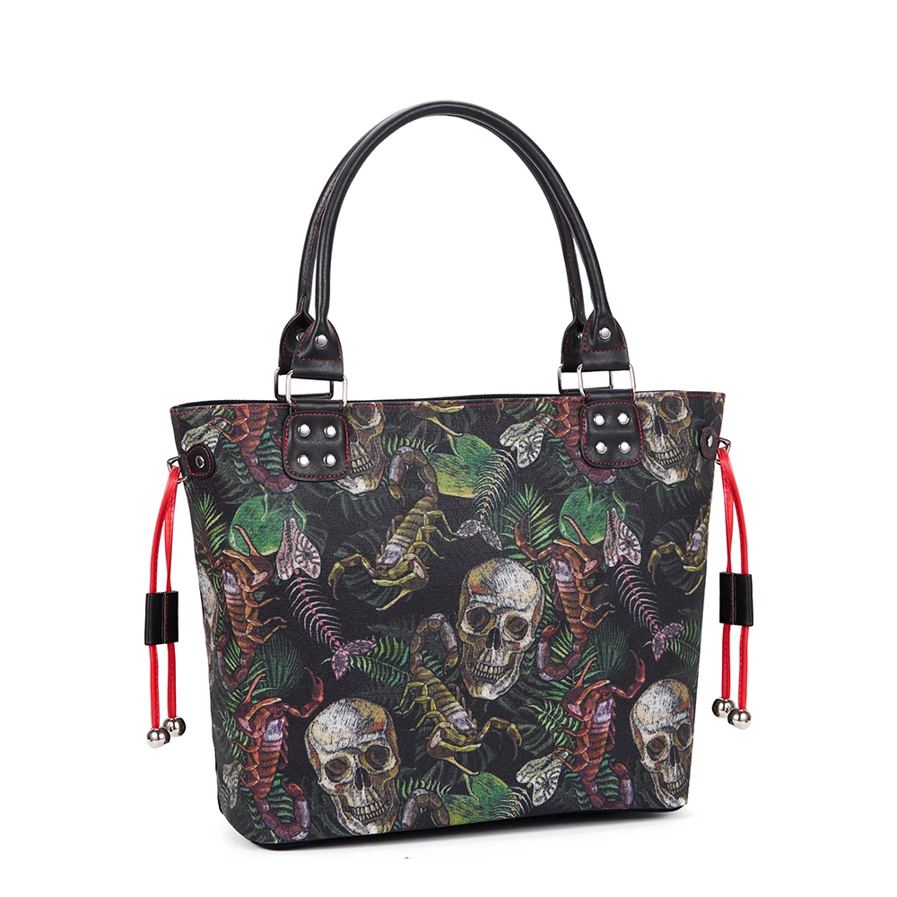 JIEROTYX Skull Bag Handbag Purse for Women Fashion Casual Tote Luxury Shoulder Messenger Bolsa Goth Female Top-handle Bags
JIEROTYX Skull Bag Handbag Purse for Women Fashion Casual Tote Luxury Shoulder Messenger Bolsa Goth Female Top-handle Bags
