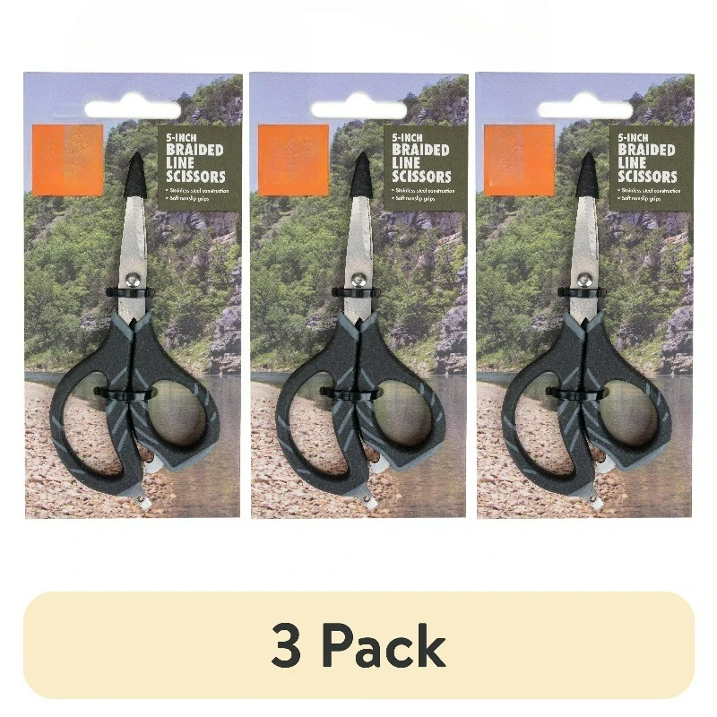 Braided Fishing Line Scissors with Sharp Blades for Braid, Fluorocarbon, and Mono
Braided Fishing Line Scissors with Sharp Blades for Braid, Fluorocarbon, and Mono