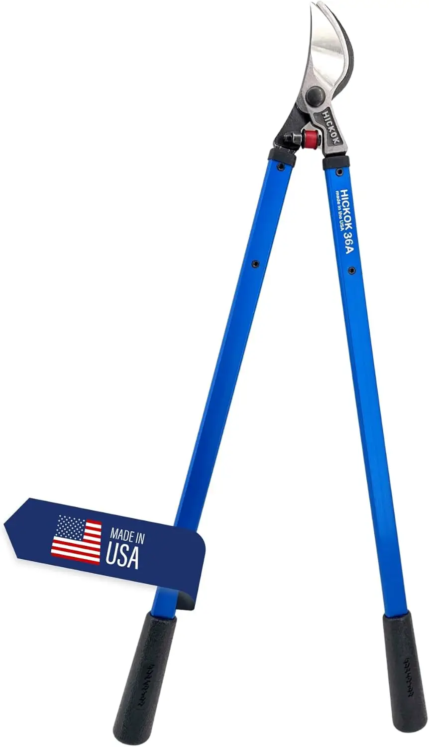 36" Heavy Duty Loppers for Tree Trimming, Lightweight Aluminum Branch Cutter with Long Handle, Professional Pruner Made in USA
36" Heavy Duty Loppers for Tree Trimming, Lightweight Aluminum Branch Cutter with Long Handle, Professional Pruner Made in USA