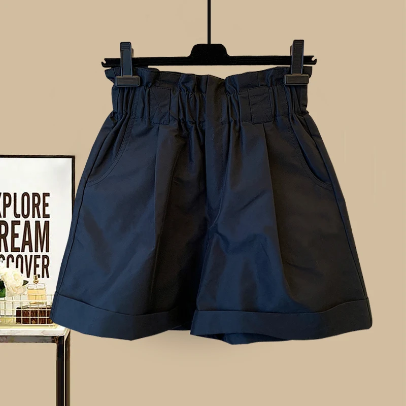 Летний корейский комплект из шифона с V-Ne Svel, повседневный универсальный женский топ и ортопедический комплект с кружевной отделкой 
Летний корейский комплект из шифона с V-Ne Svel, повседневный универсальный женский топ и ортопедический комплект с кружевной отделкой